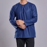 Kurta Kabir - Navy - Image 6