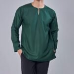 Kurta Kabir - Emerald Green
