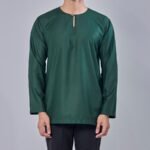 Kurta Kabir - Emerald Green - Image 3
