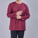 Kurta Kabir - Maroon - Image 4