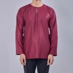 Kurta Kabir - Maroon - Image 3