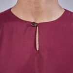 Kurta Kabir - Maroon - Image 7